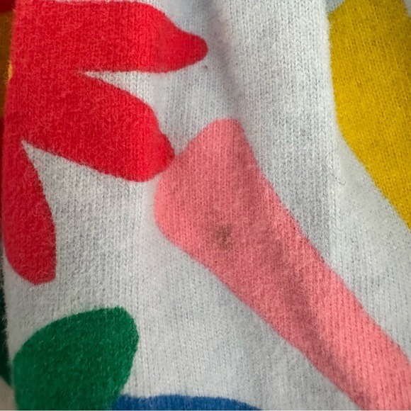 Mini Boden Floral and Bee Print Short Sleeve Cotton Jersey Dress size 7/8 - Picture 10 of 11